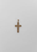 The Holy Cross-vedhæng i guld på kæde